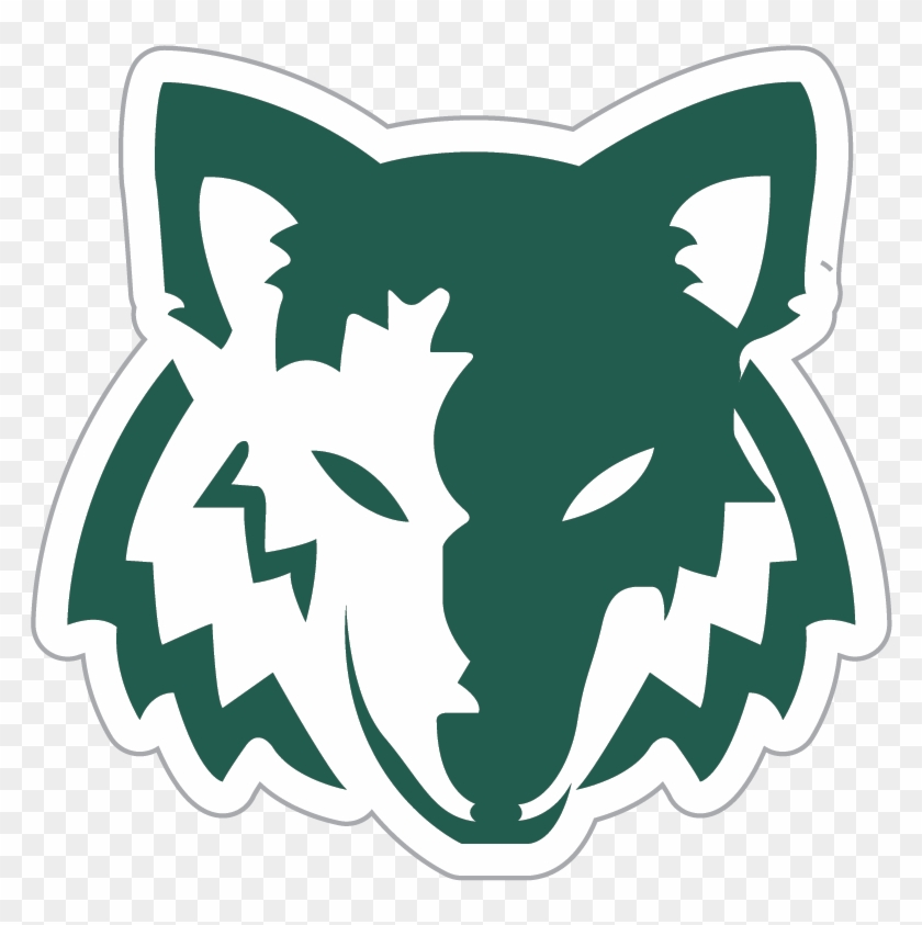 Green Canyon Wolves - Green Canyon High School Logo Clipart