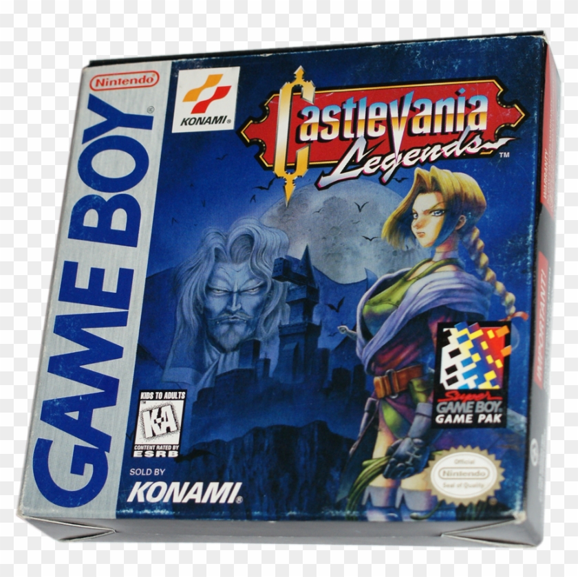 The - Castlevania Game Boy Cover Clipart #1106264