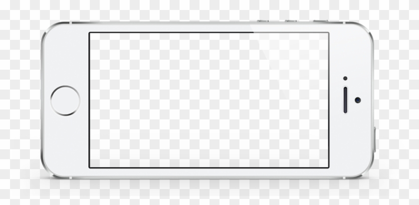 Iphone Monitor - Celular De Forma Horizontal Clipart #1106302