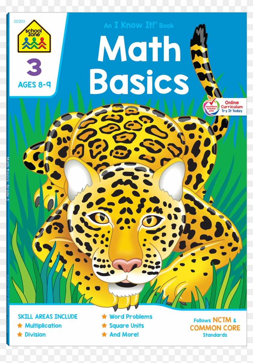 Garfield Clipart Math - Study And Master Book Maths Grade 3 - Png Download #1106328