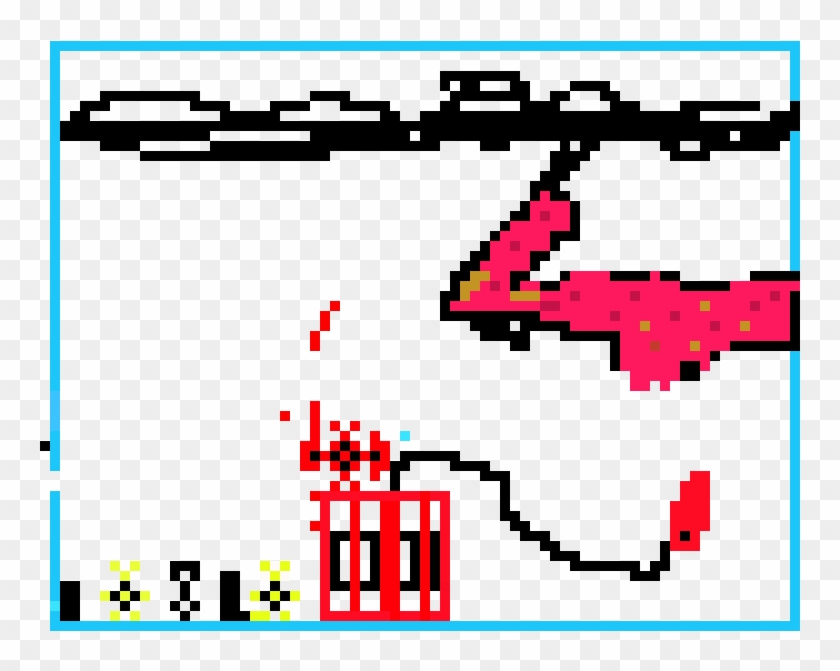 Lava Run - Illustration Clipart