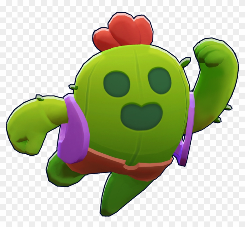 Spike - Leon Brawl Stars Png Clipart #1106782