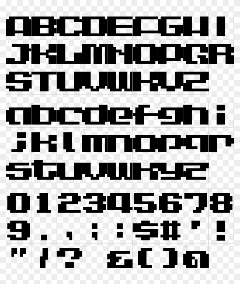 Lvdc Game Over Font - Illustration Clipart