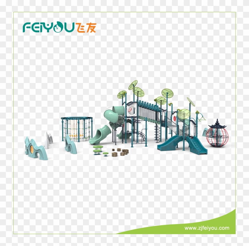 Outdoor Playground With Slide Wholesale, Outdoor Playground - Playground Clipart