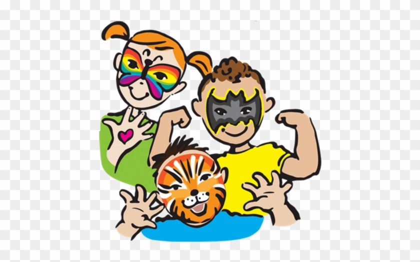 Free Png Download Kids Painting Clipart Png Png Images - Face Painting Png Transparent Png
