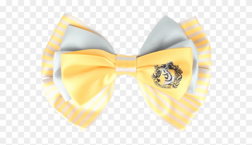 Hufflepuff Hair Bow - Hufflepuff Bow Tie Clipart #1107621