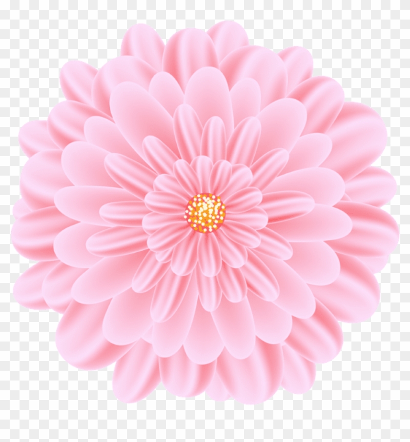 Free Png Flower Png Images Transparent - Common Zinnia Clipart #1107854