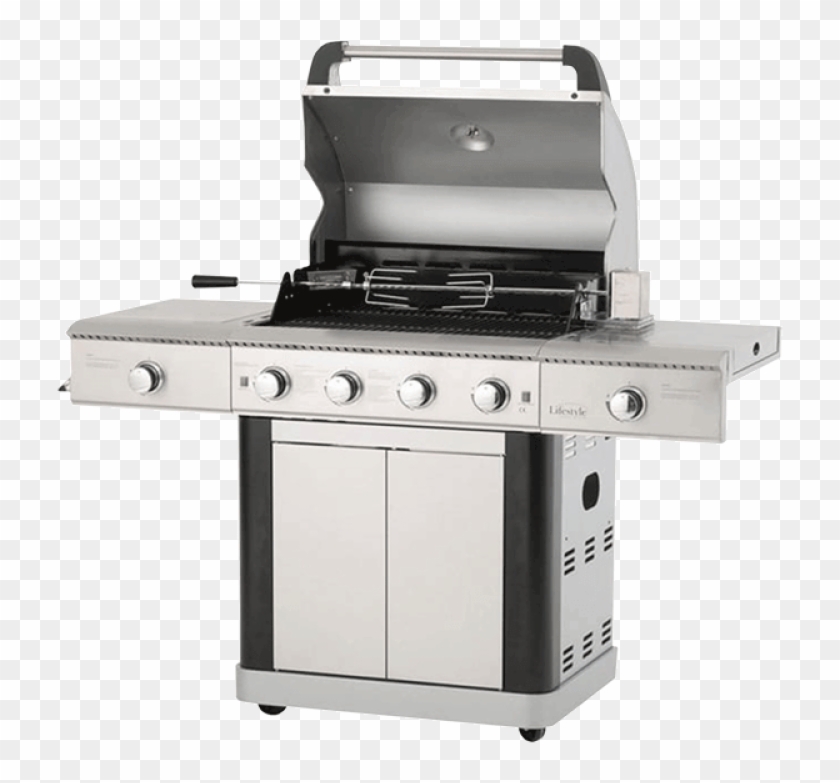 Lifestyle St Lucia Gas 4 2 Burner Bbq Grill - Kaasugrilli Mustang Miami Clipart