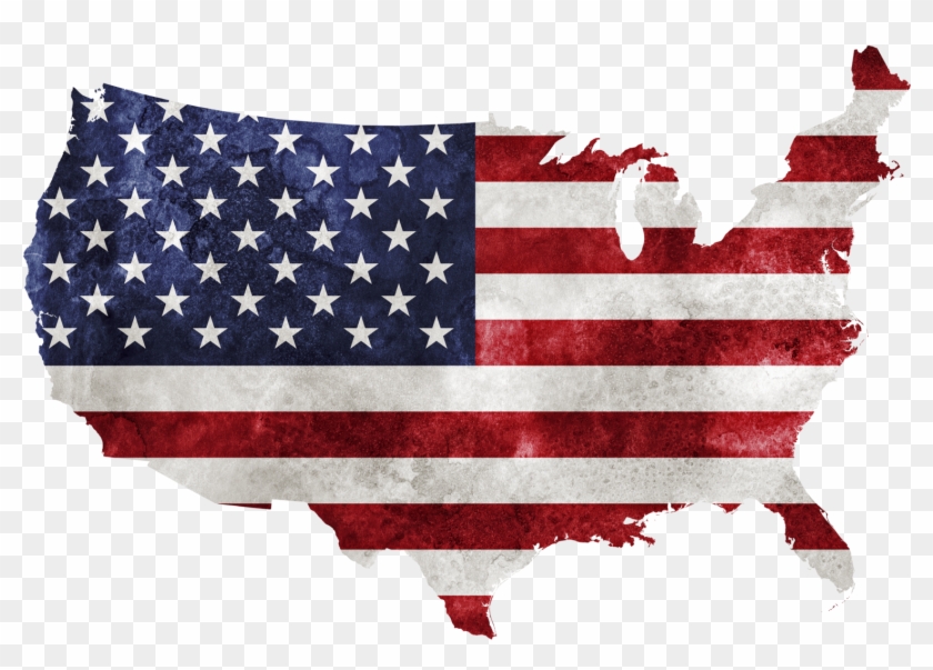 American Flag On America Clipart