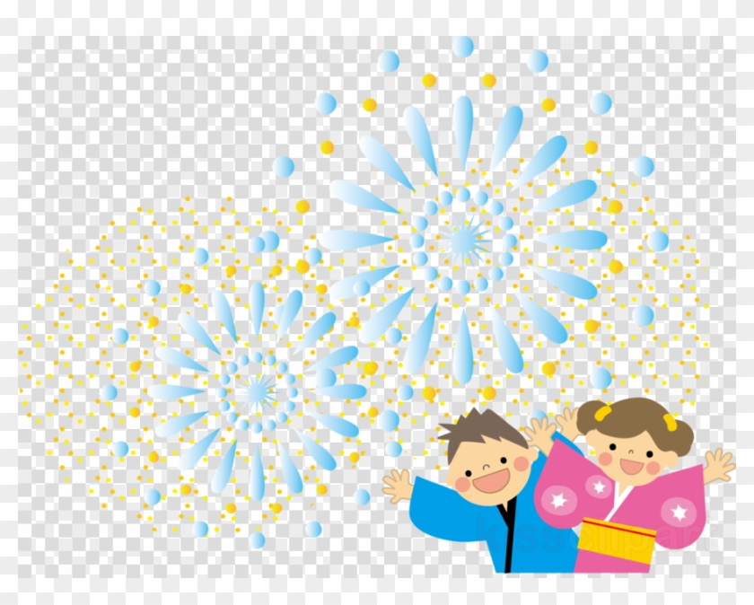 Japanese Fireworks Png Clipart Japan Fireworks - Japanese Fireworks Cartoon Transparent Png #1108212