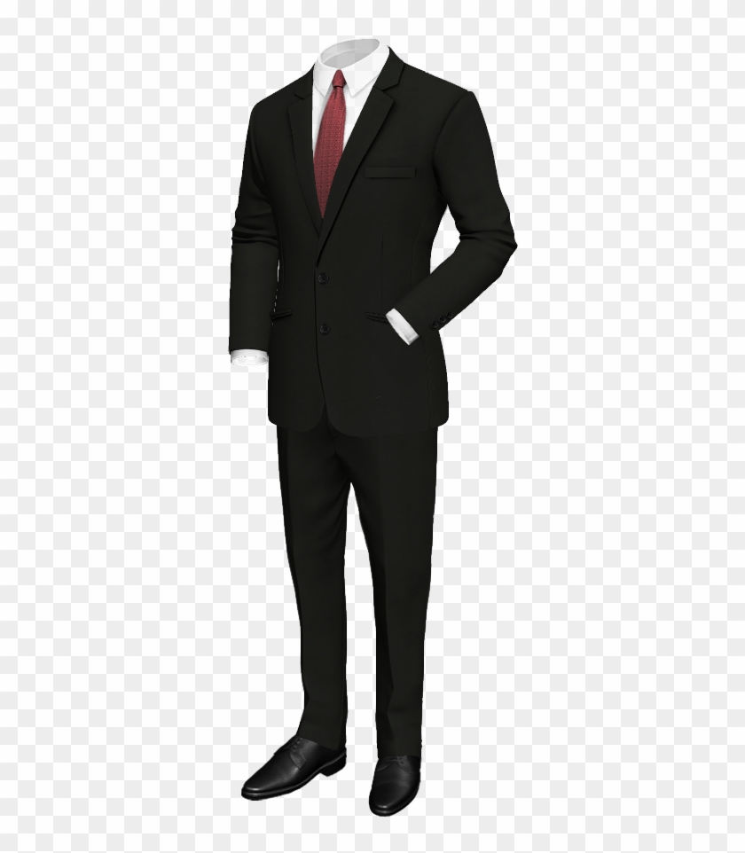 Black Wool Suit - Black With White Trim Tux For Wedding Clipart #1108638