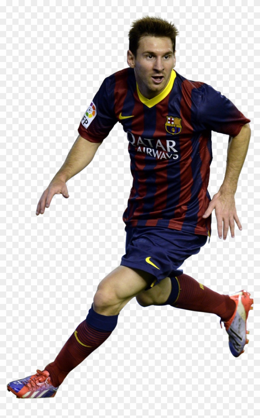 Footballer Clipart Barcelona Soccer - Lionel Messi No Background - Png Download #1108738