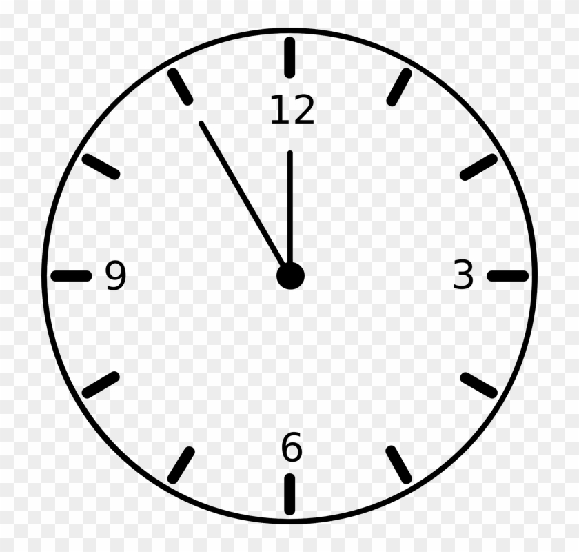 Svg Transparent Stock Clocks Clipart Morning - Clock Clip Art - Png Download #1108741