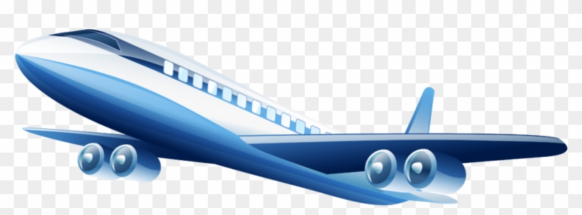 Blue Airplane Png Clipart 1076 Images Clip Art - Airplane Png Transparent Png #1108744