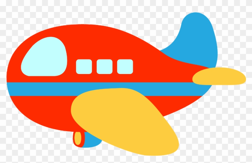Airplane Clipart - Meio De Transporte Png Transparent Png