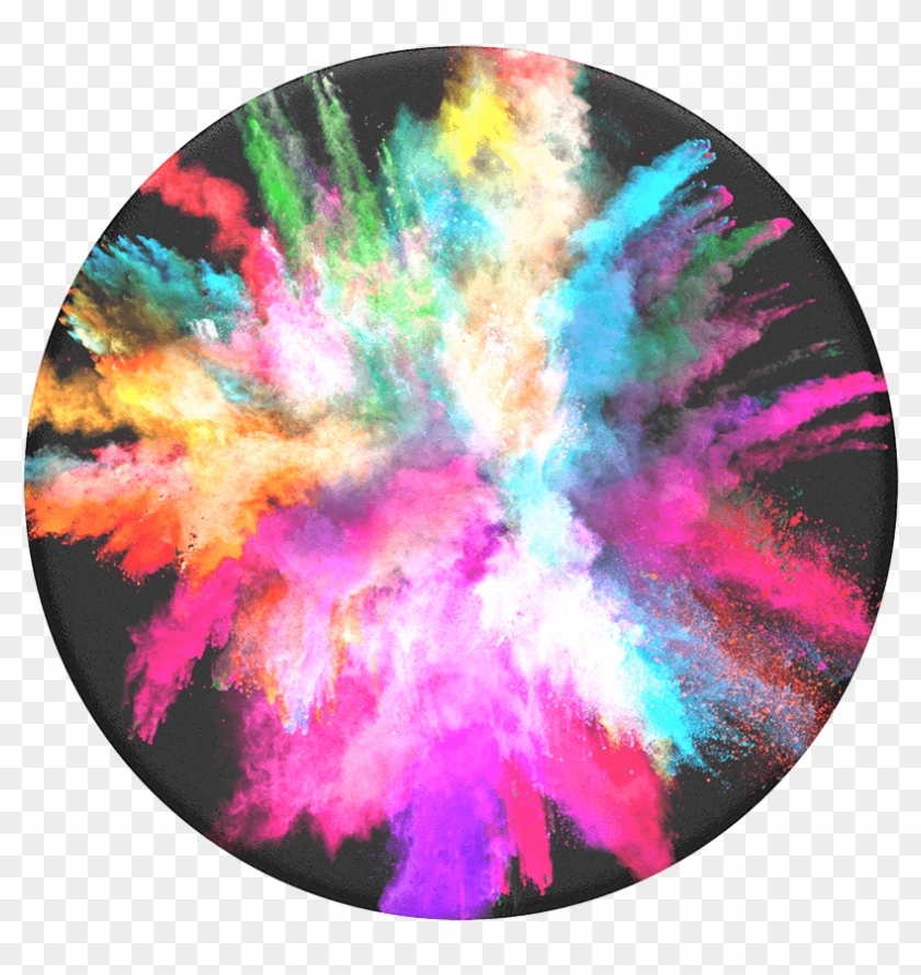 Color Burst Gloss, Popsockets - Powder Colorful Clipart