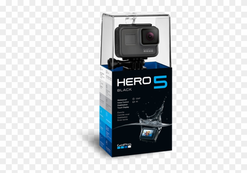 Gopro Hero 5 Black Action Camera - Go Pro Hero 5 Clipart #1109684