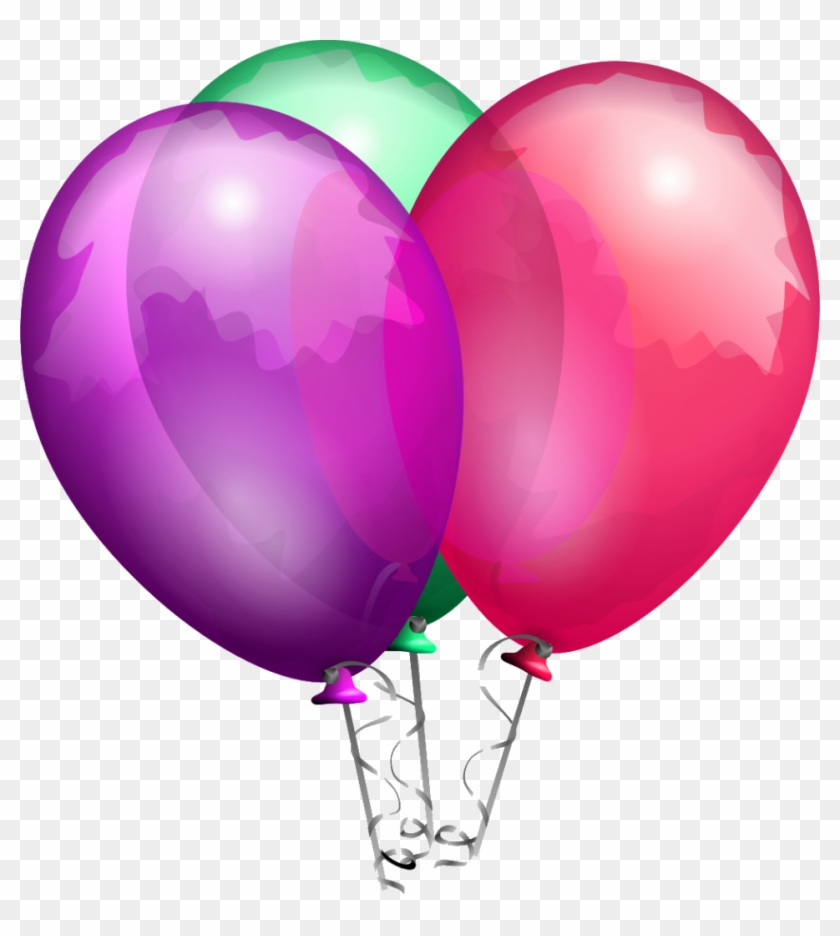 Png Format Images - Transparent Birthday Balloon Png Clipart #1109800