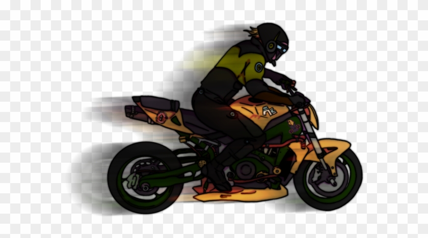 Jae Motorbiking By Space Drive Overdose Pluspng - Motorcycle Clipart #1110061