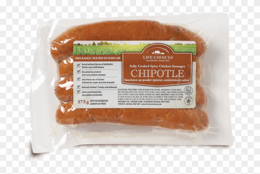 Our Free Range Chicken Chipotle Sausages Are Made Using - Bratwurst Clipart #1110438