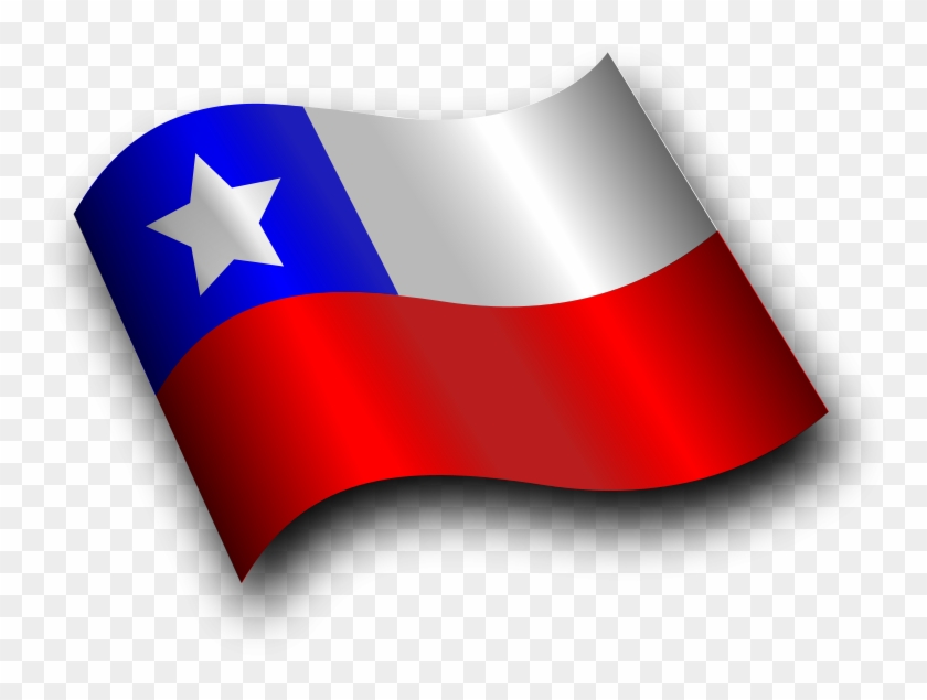 Chile Flag Png Transparent Images - Bandera De Chile Animada Clipart #1110942