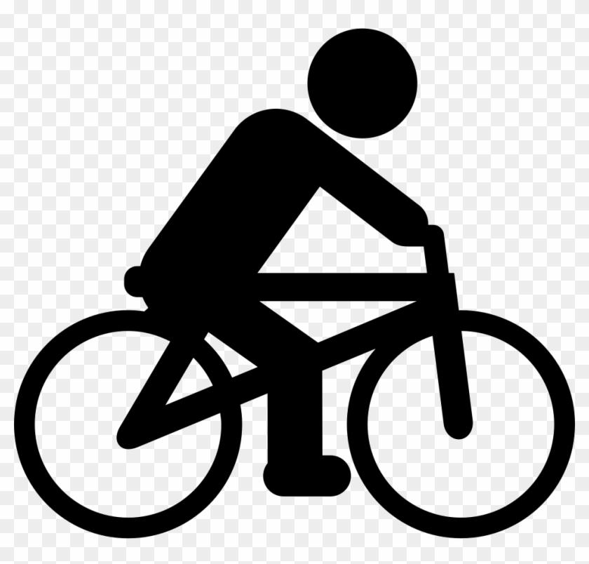 Png File Svg - Ciclista Silueta Png Clipart #1111103
