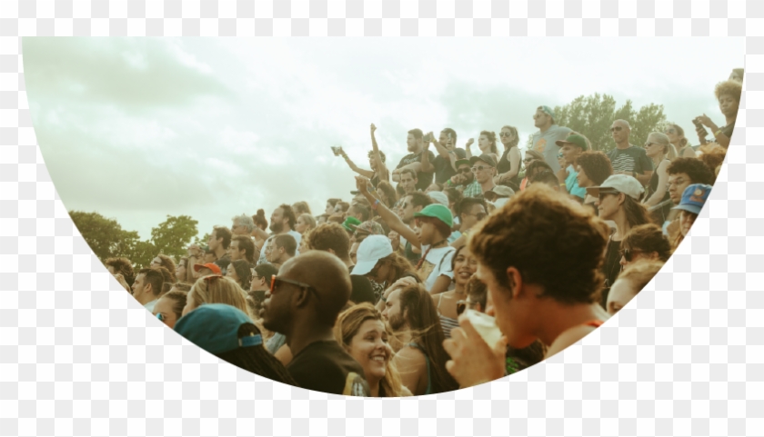 Pitchfork Music Festival Crowd - Crowd Clipart