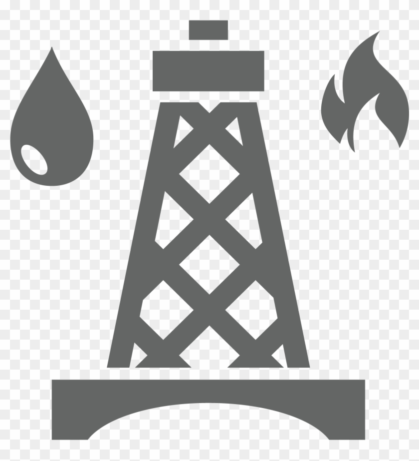 Green Gas Station - Oil & Gas Icon Clipart