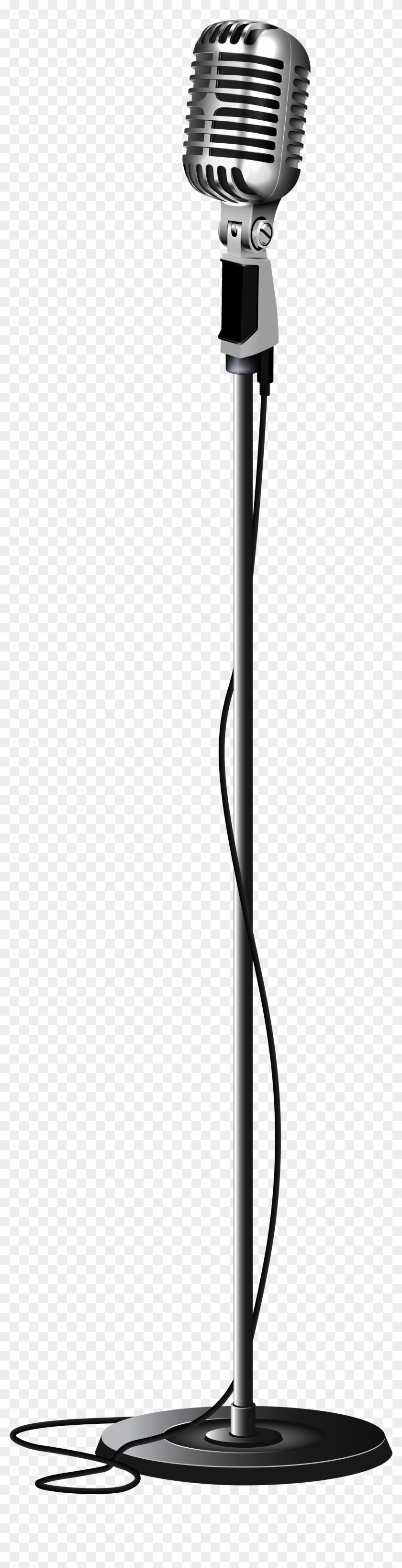 Old School Microphone Clipart - Microphone Png Transparent