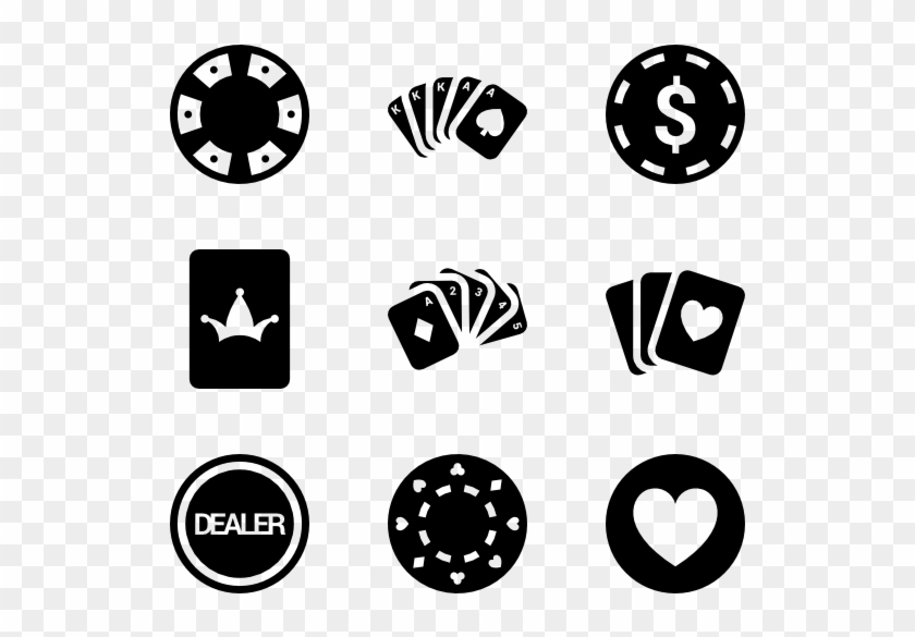 Poker Vector - Poker Icon Png Clipart #1113150