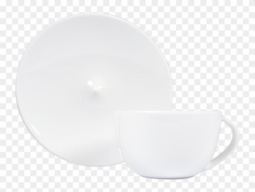 China Tea Cup And Saucer 7 Oz Of The Collection Bulle - Tasse Dejeuner Porcelaine Limoges Clipart