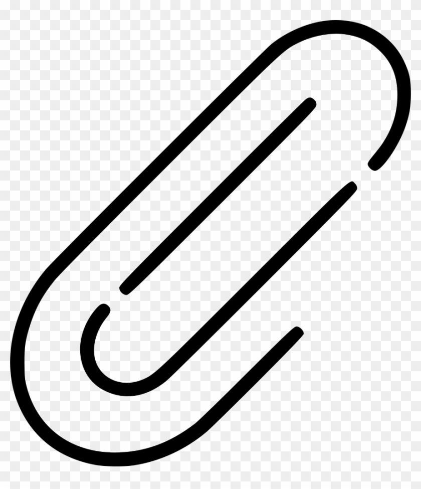 Paperclip Png - Line Art Transparent Png