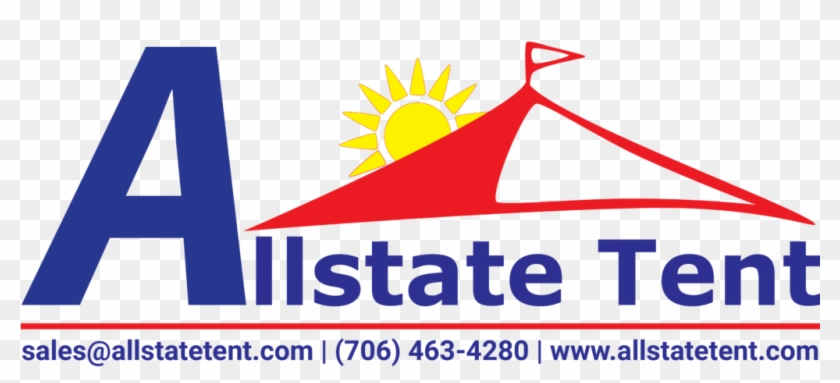 Here At Allstate Tent, We Do Custom Graphics On Almost - Armco Staco Clipart