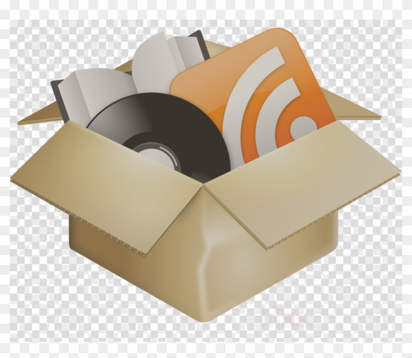 Cardboard Box Clipart Cardboard Box Paper - Png Download #1114309