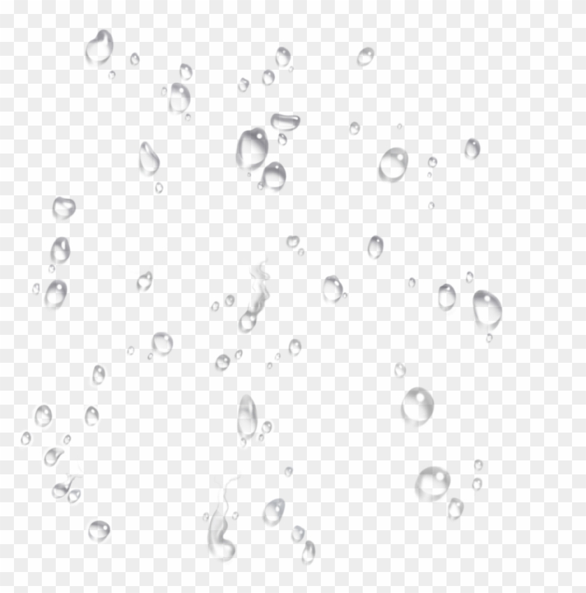 Rain Png Pic - Transparent Water Drops Png Clipart #1114342