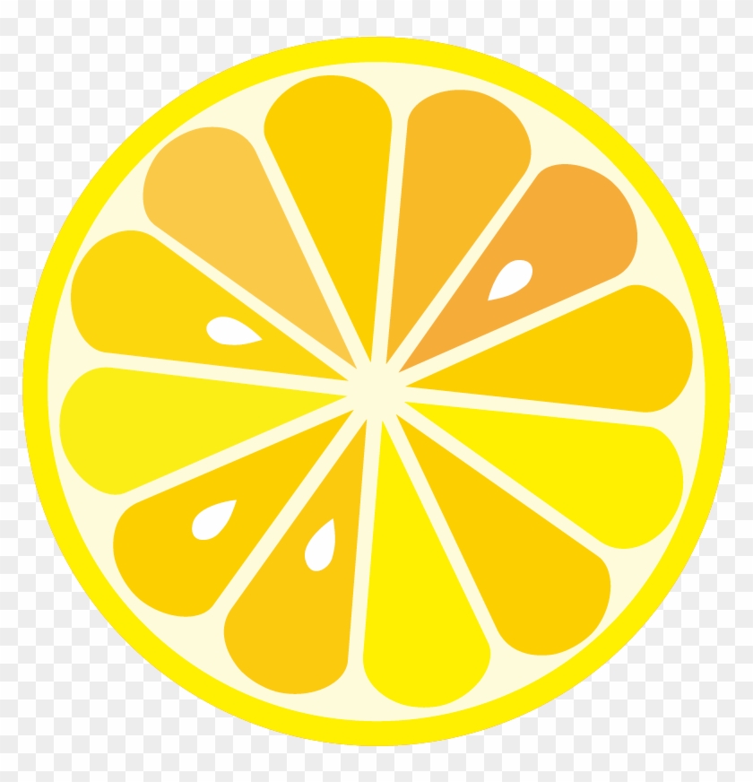 Discover Ideas About Lemon Clipart - Lemon Slice Vector Png Transparent Png #1115002