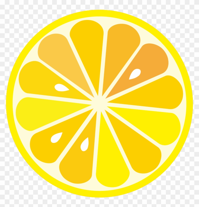 Discover Ideas About Lemon Clipart - Lemon Slice Vector Png Transparent Png