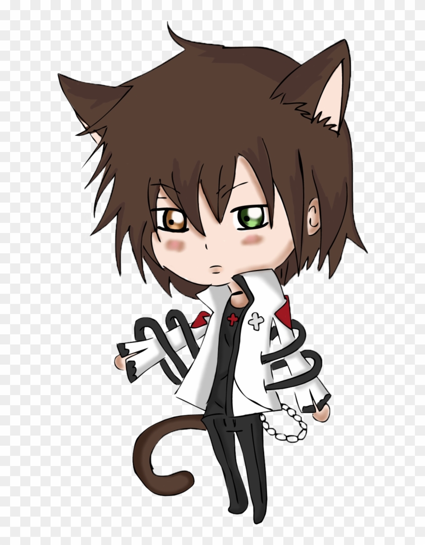 Anime Boy Clipart Neko - Cute Anime Boy Chibi - Png Download