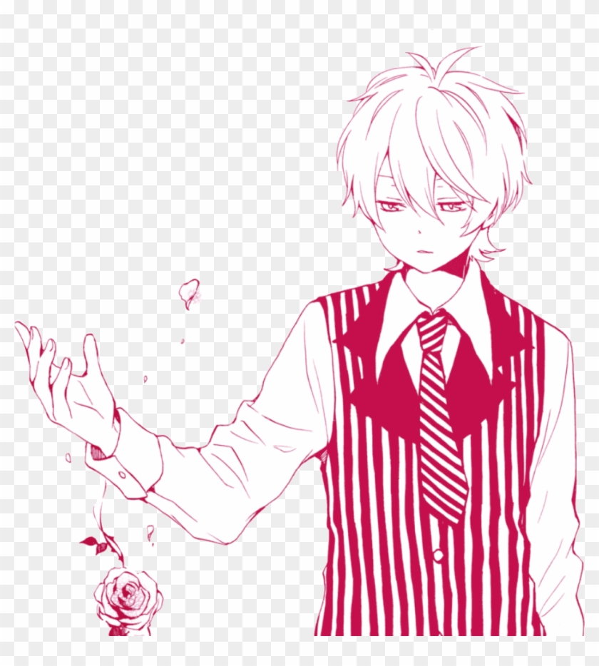 Anime Boy Manga Pink , Png Download Clipart