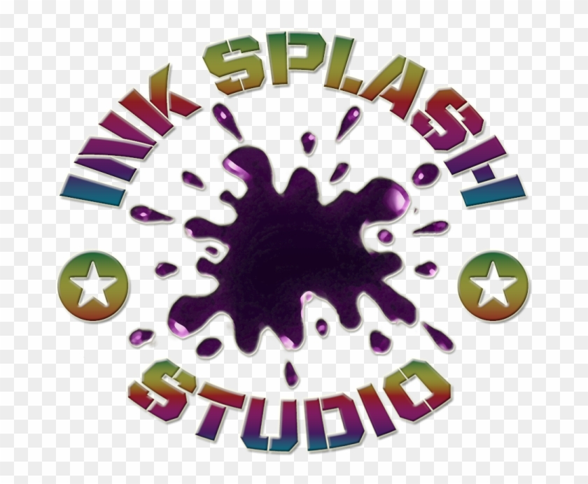 Ink Splash Studio Logo - Circle Clipart