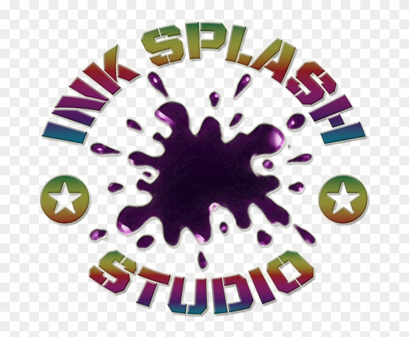 Ink Splash Studio Logo - Circle Clipart #1115179