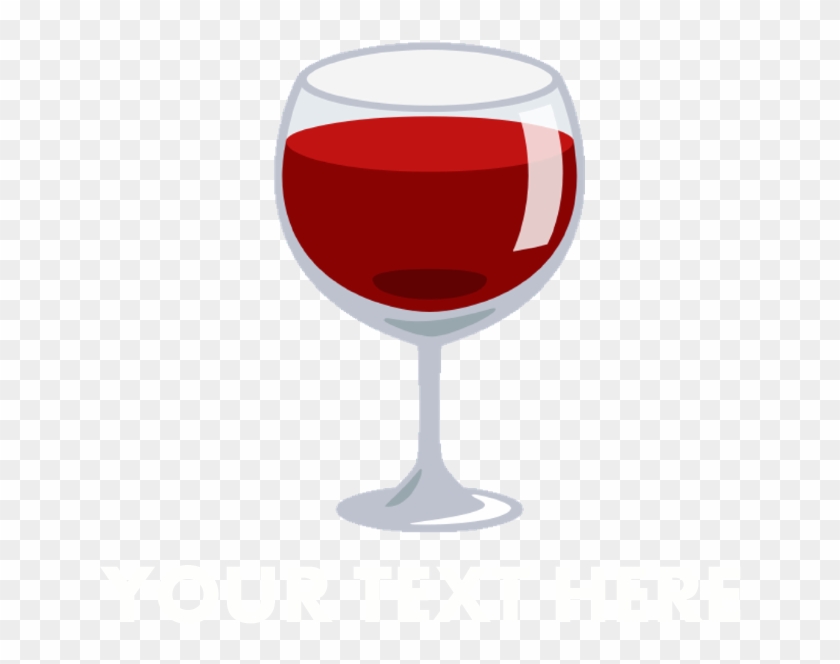 Glass Wine Emoji , Png Download - Red Wine Glass Emoji Clipart