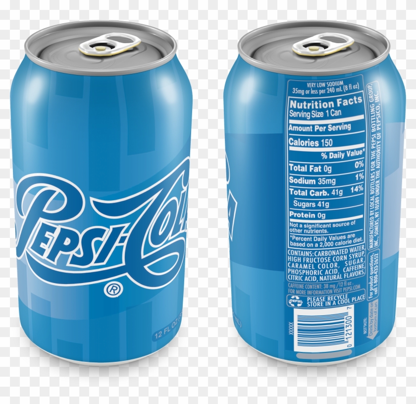 This Pepsi Can Design Was An Entry Into A Contest They - Carbonated Soft Drinks Clipart #1115940