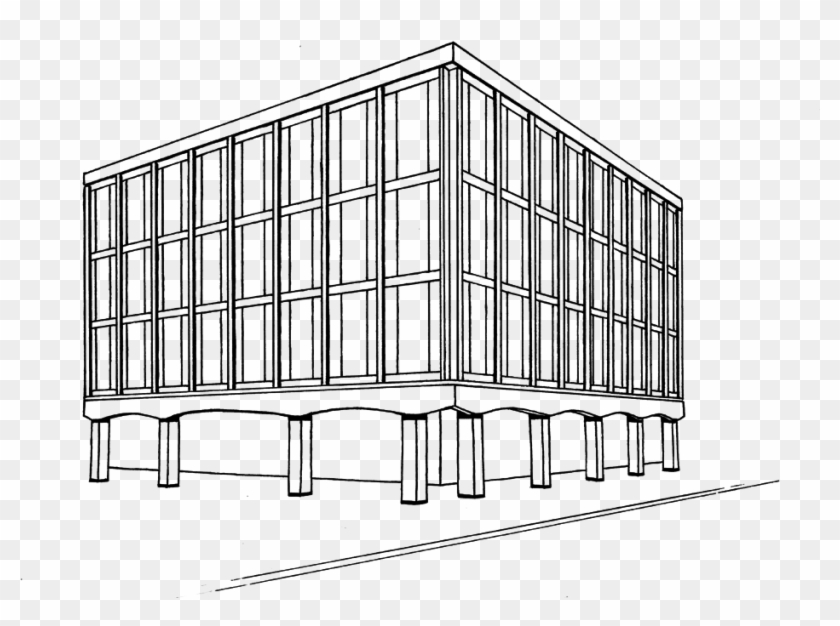 Detective Building - Architecture Clipart #1116042