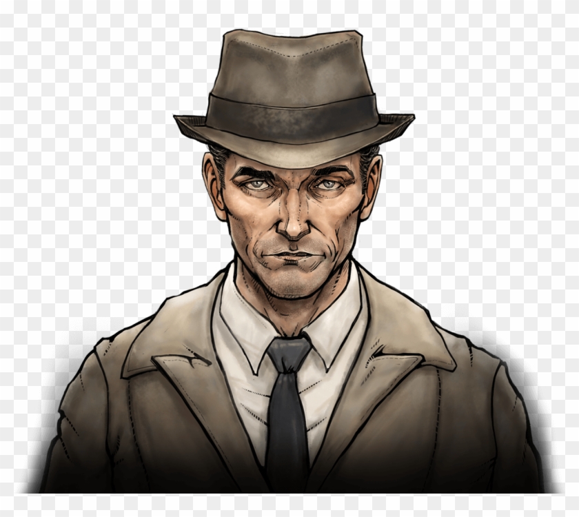 Noir Detective , Png Download Clipart