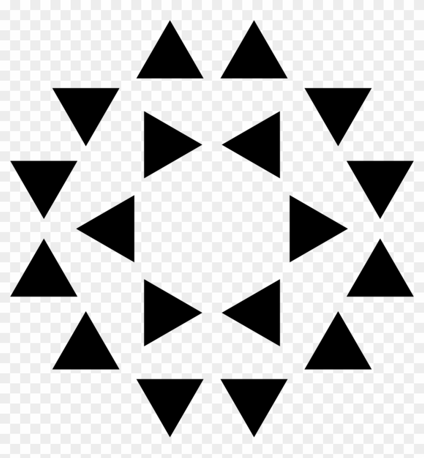 Png File - Triangulos Pequeños Clipart #1116807
