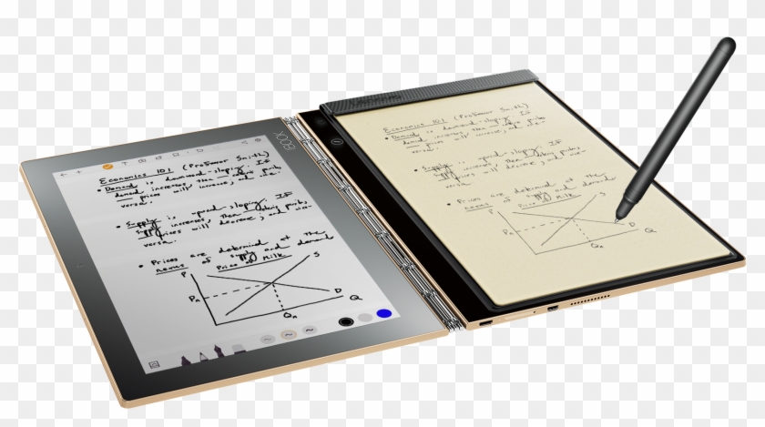 The First Tablet For Natural Sketching And Note-taking - Handwriting Tablet Clipart