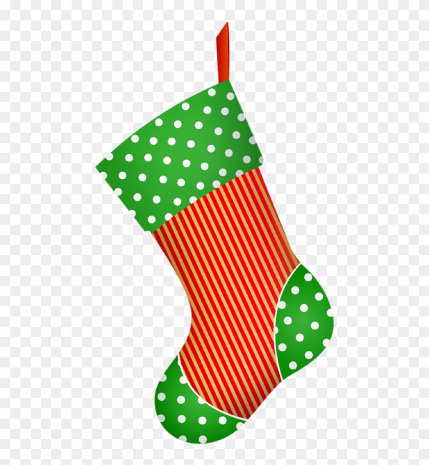 Christmas Stocking Transparent - Clip Art - Png Download