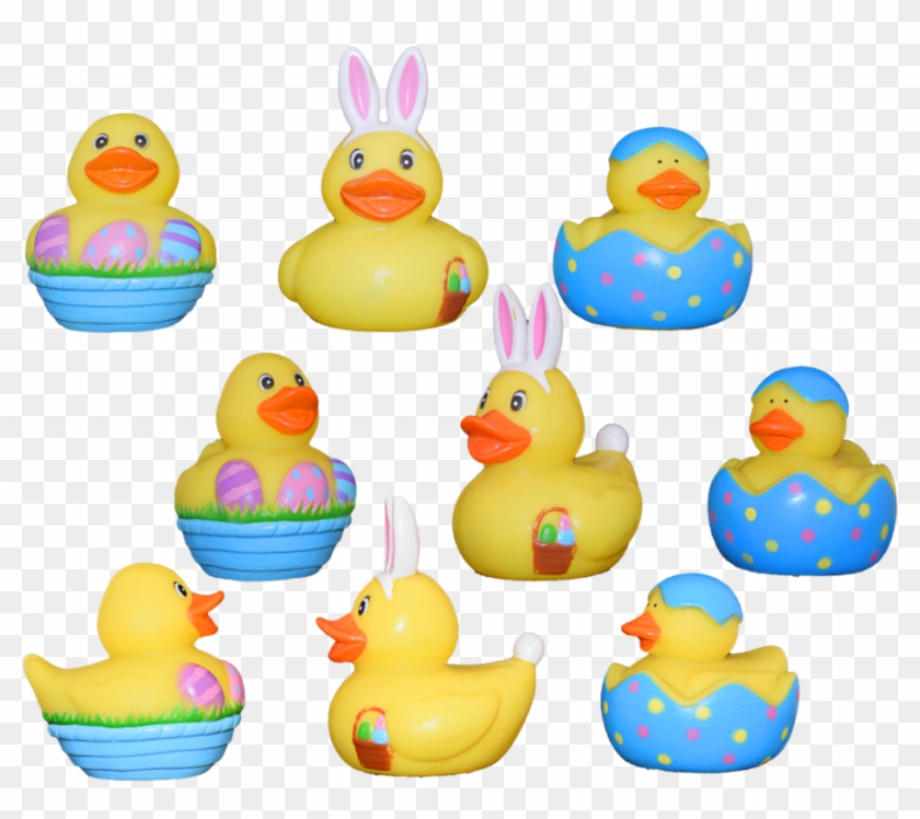 Rubber Duck Png Easter Rubber Ducks Clipart (1117198) PikPng