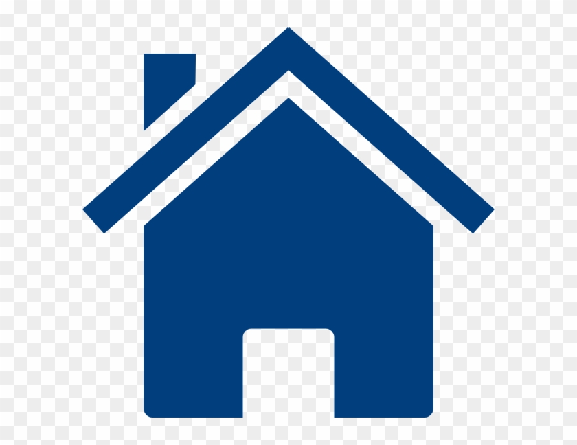 Blue House Vector Png Clipart #1117338